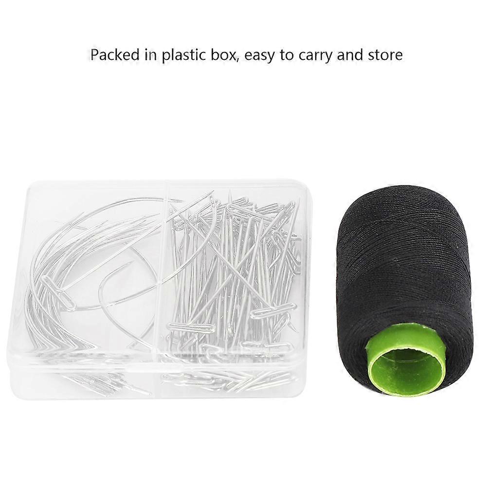 T Pins C Curved Needles Set HandMade Leather Craft for Sewing MultiSpec Needle