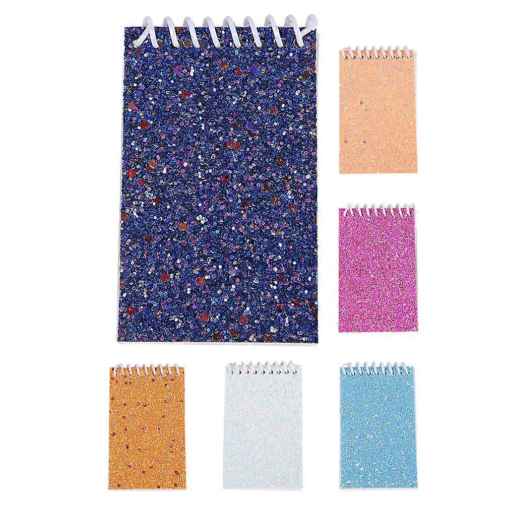 Cute Notebook Portable Pocket Journals For Students And Artists Sketching And Planning Assorted Color 6Pcs