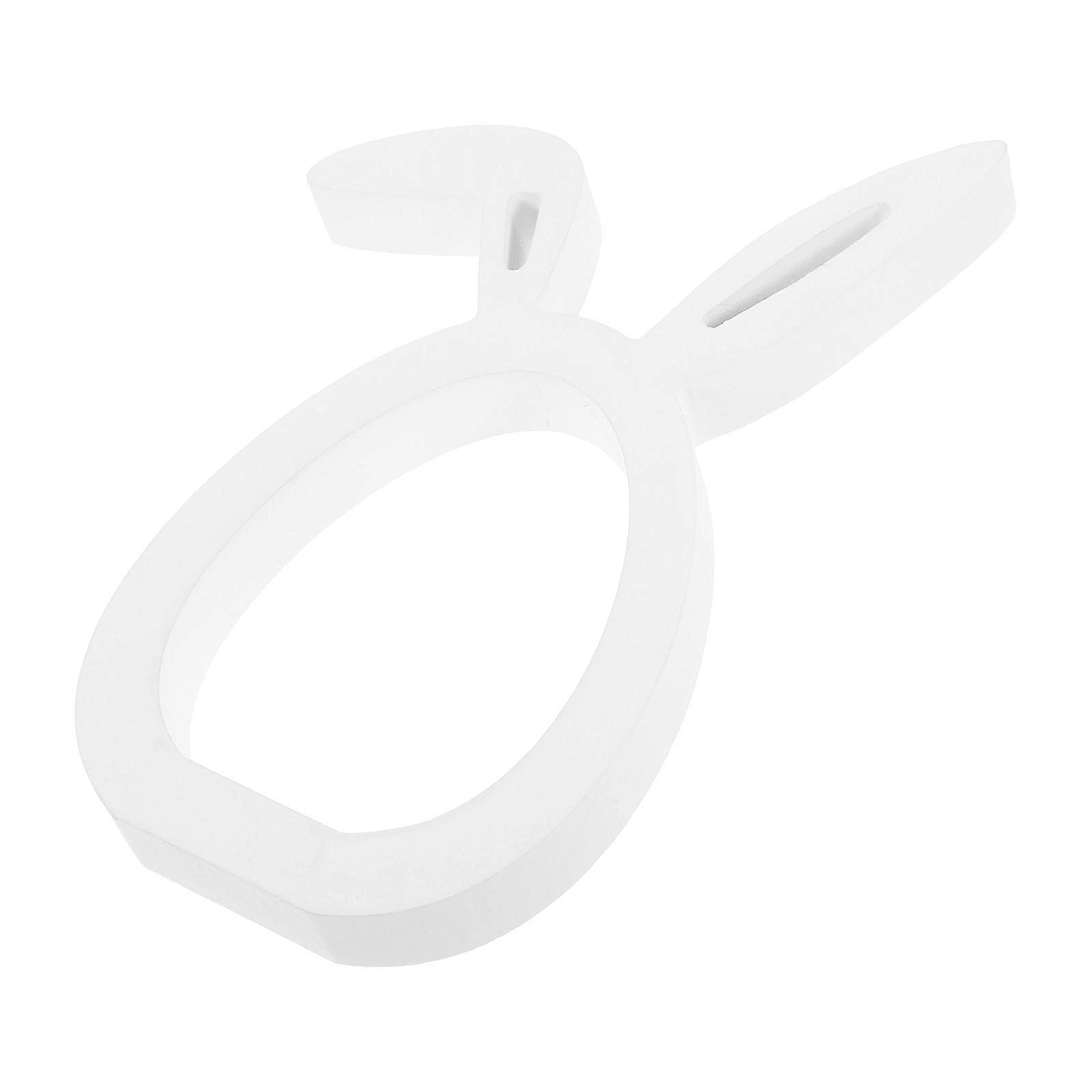 White Handcrafted Easter Bunny Pendant for Home Decor Unique Design for Parties and
