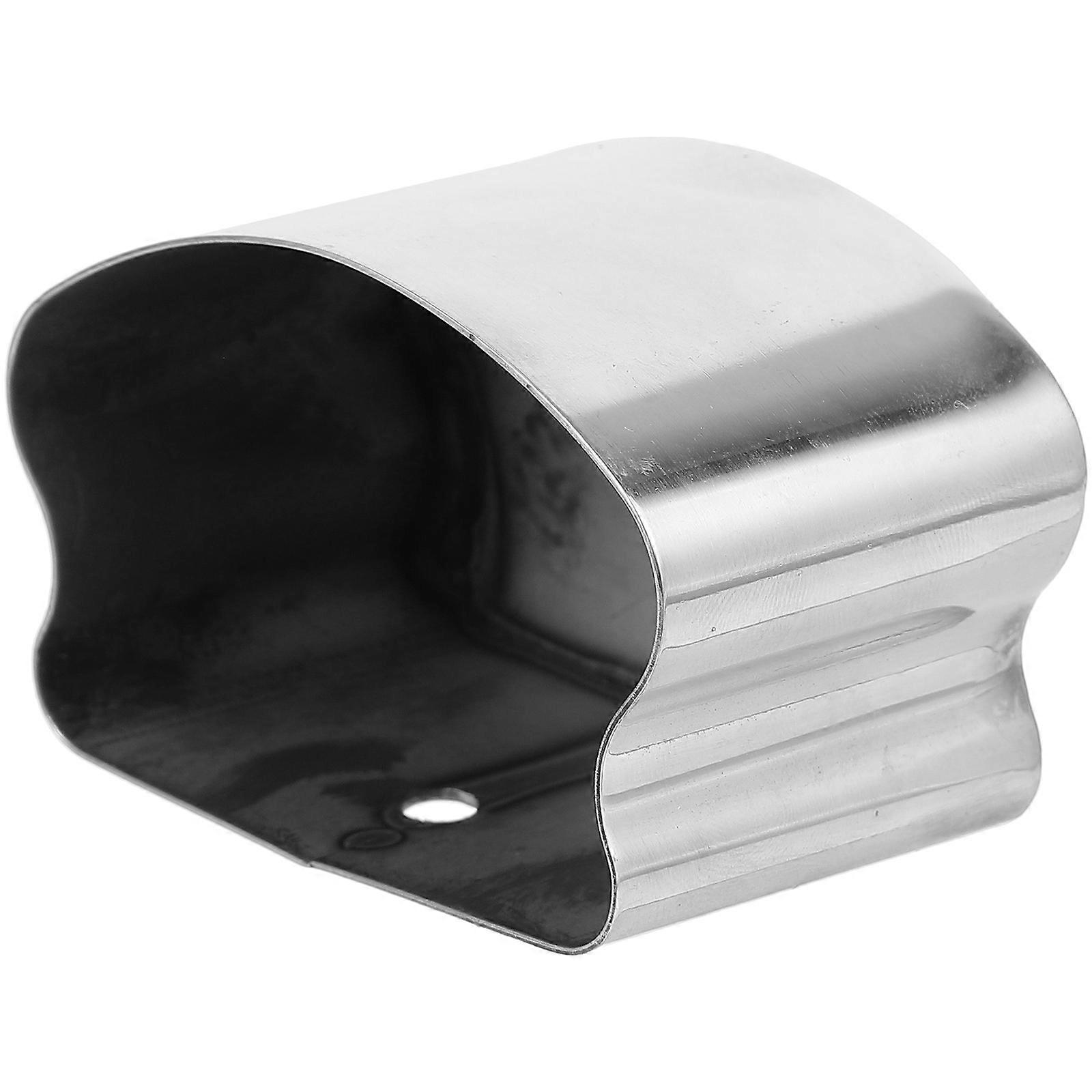 Horseshoe Shape Handrail End Cap Tubing Plug Protector Tight Seal Stair Banister Covers Durable High Polymer Material Easy Installation