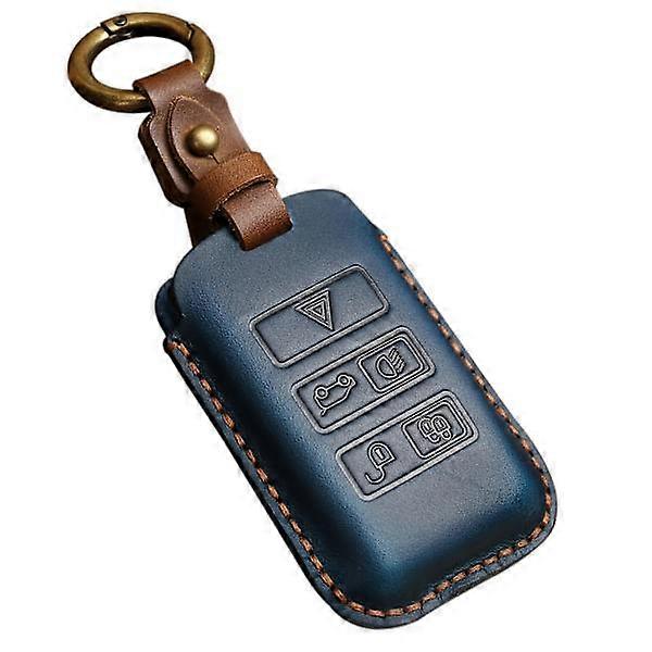Leather key shell (Blue)