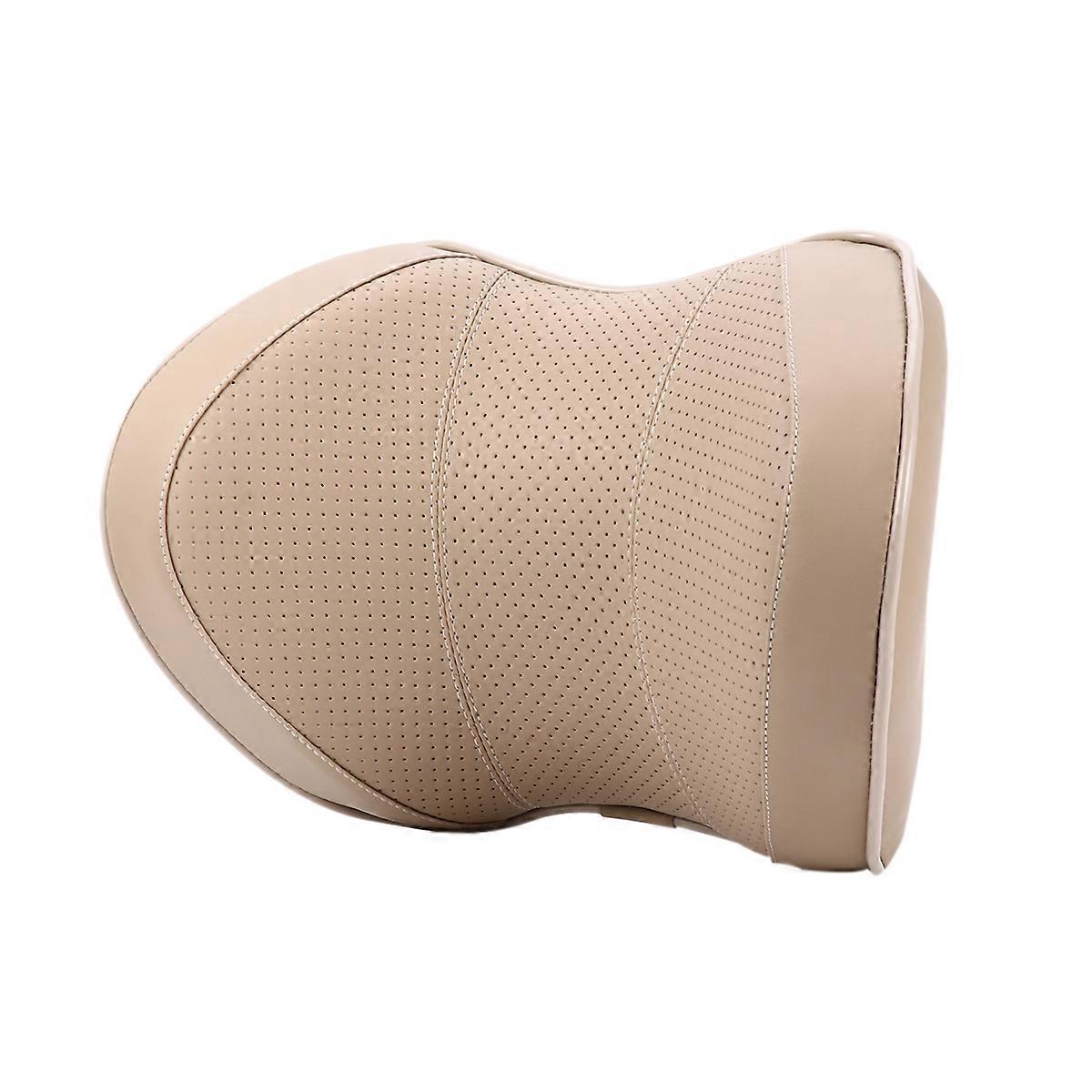 Head Cushion 1Pcs Memory Neck Pillow Beige Suitable For Drivers Provides Relief While Driving