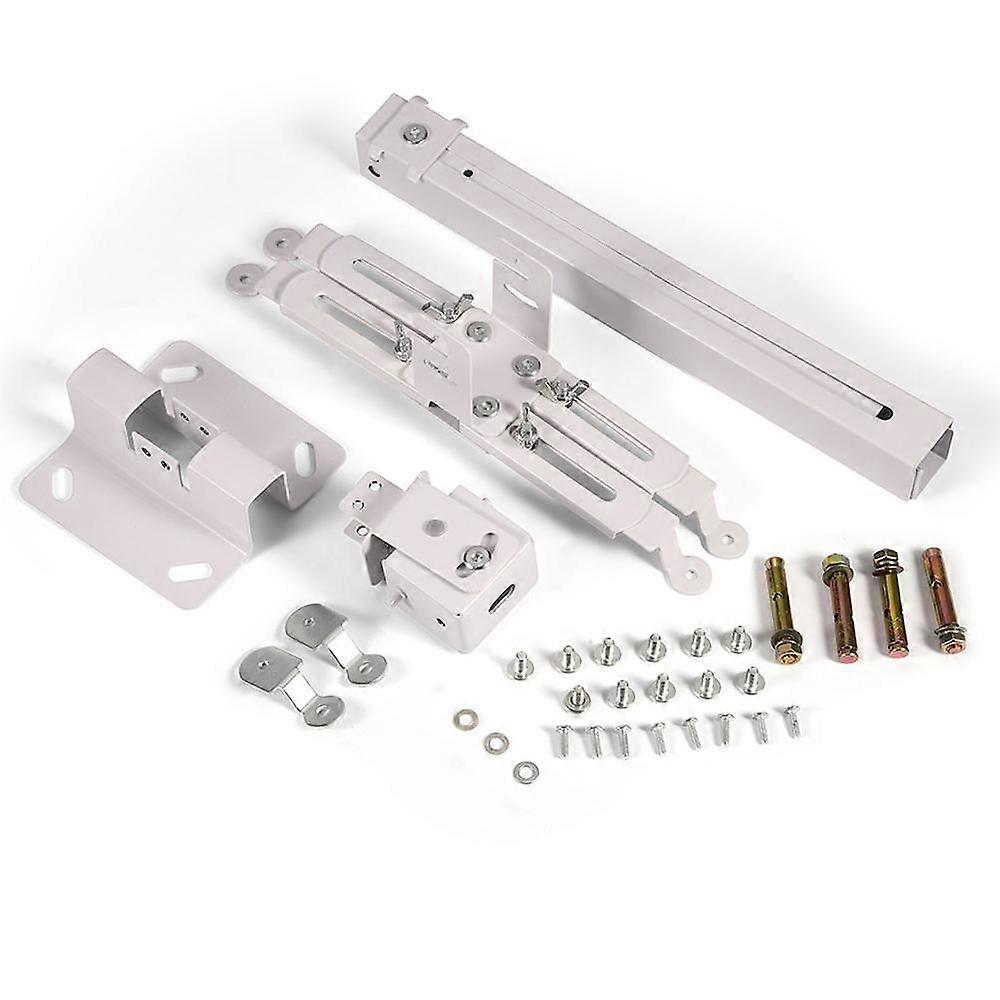 Universal Wall and Ceiling Mount Bracket for Projectors in White
