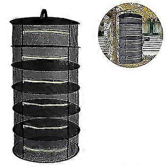 Multi-layer Herb Drying Rack Net Herb Dryer Black Mesh Hanging Dryer
