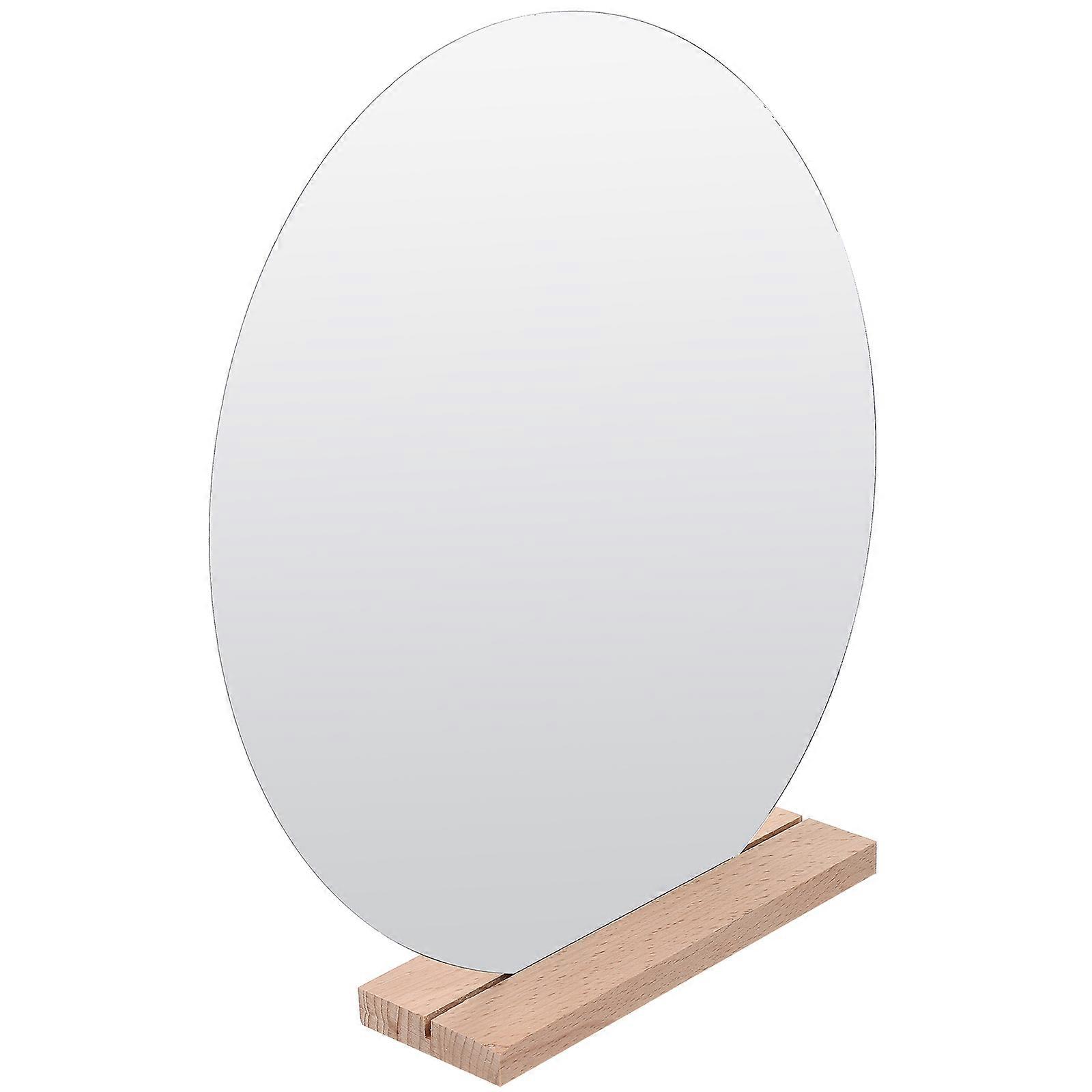 Irregular Table Vanity Mirror Suitable For Dormitory And Study 14.8X24CM Decoration 1Set