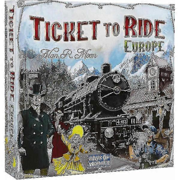 Ticket To Ride Europe - Board Game-WELLNESS