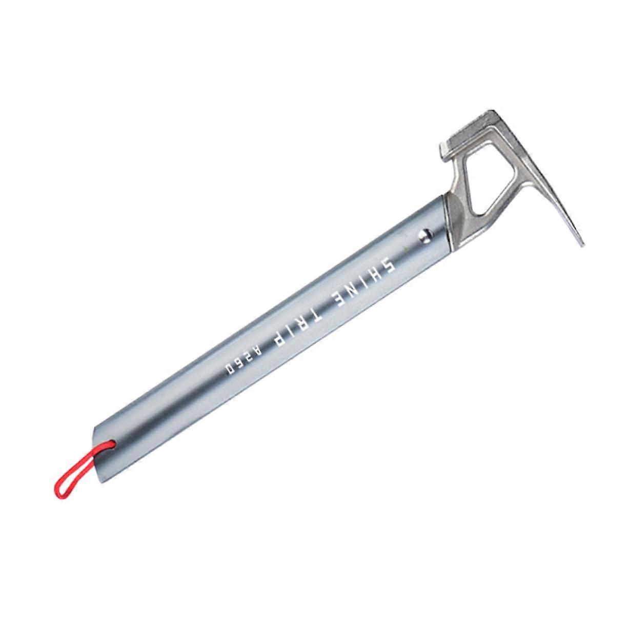 Mountaineer Hammer Versatile Tent Hammer with Nail Puller Lightweight and Portable for Camping and Outdoor Activities for Tent Fixings