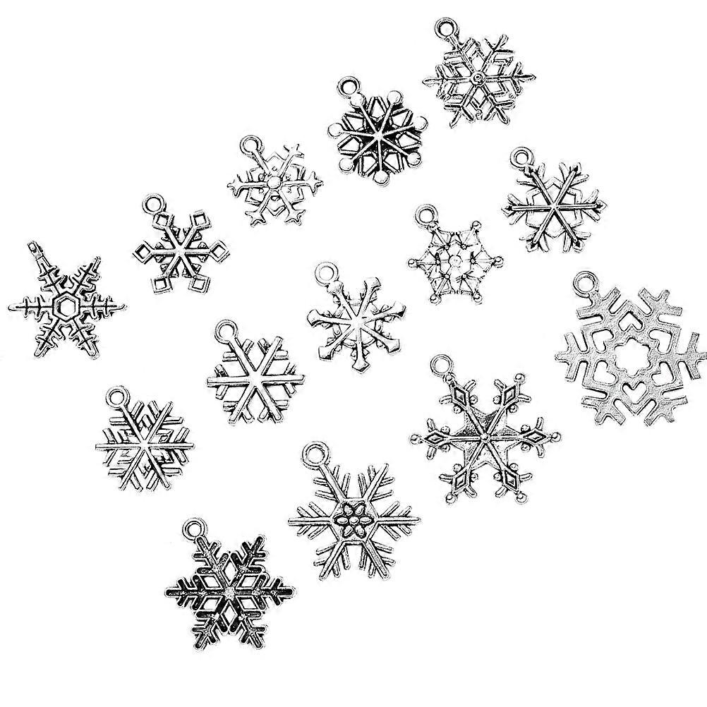 Stylish Snowflake Beads, Functional Ornaments for Crafting Beautiful Home Decor Pieces