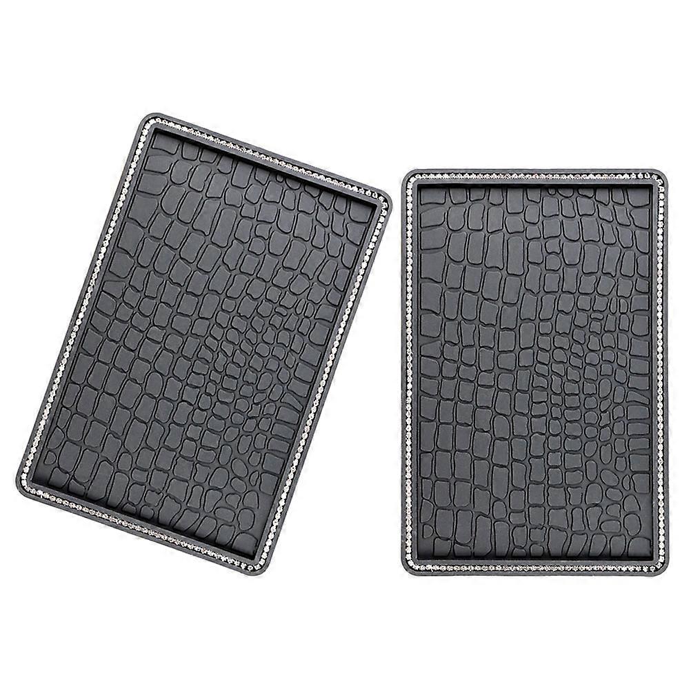 Non-slip Dashboard Phone Pad Suitable For Car Owners Daily Driving 7.9X5.1X0.2in Durable 2Pcs