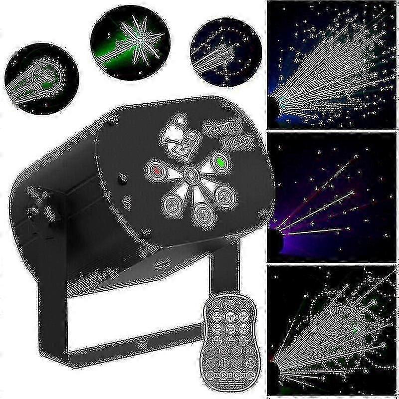 480 Pattern Uv Strobe Laser Stage Lights Rgb Led Club Party Dj Ktv Disco Light Projector With Remote