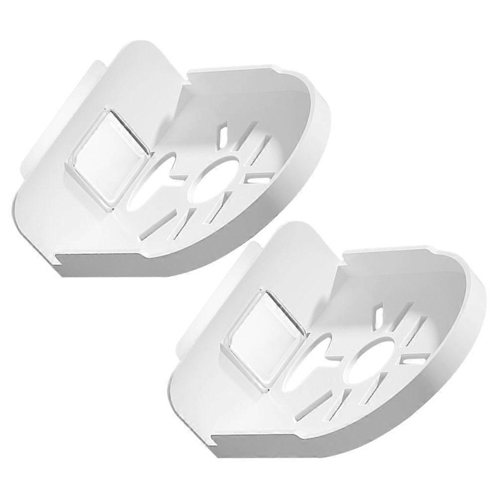 2pcs Wall Mount Storage Rack No Drilling Security Camera Holder Heavy Duty Bracket Speaker Rack