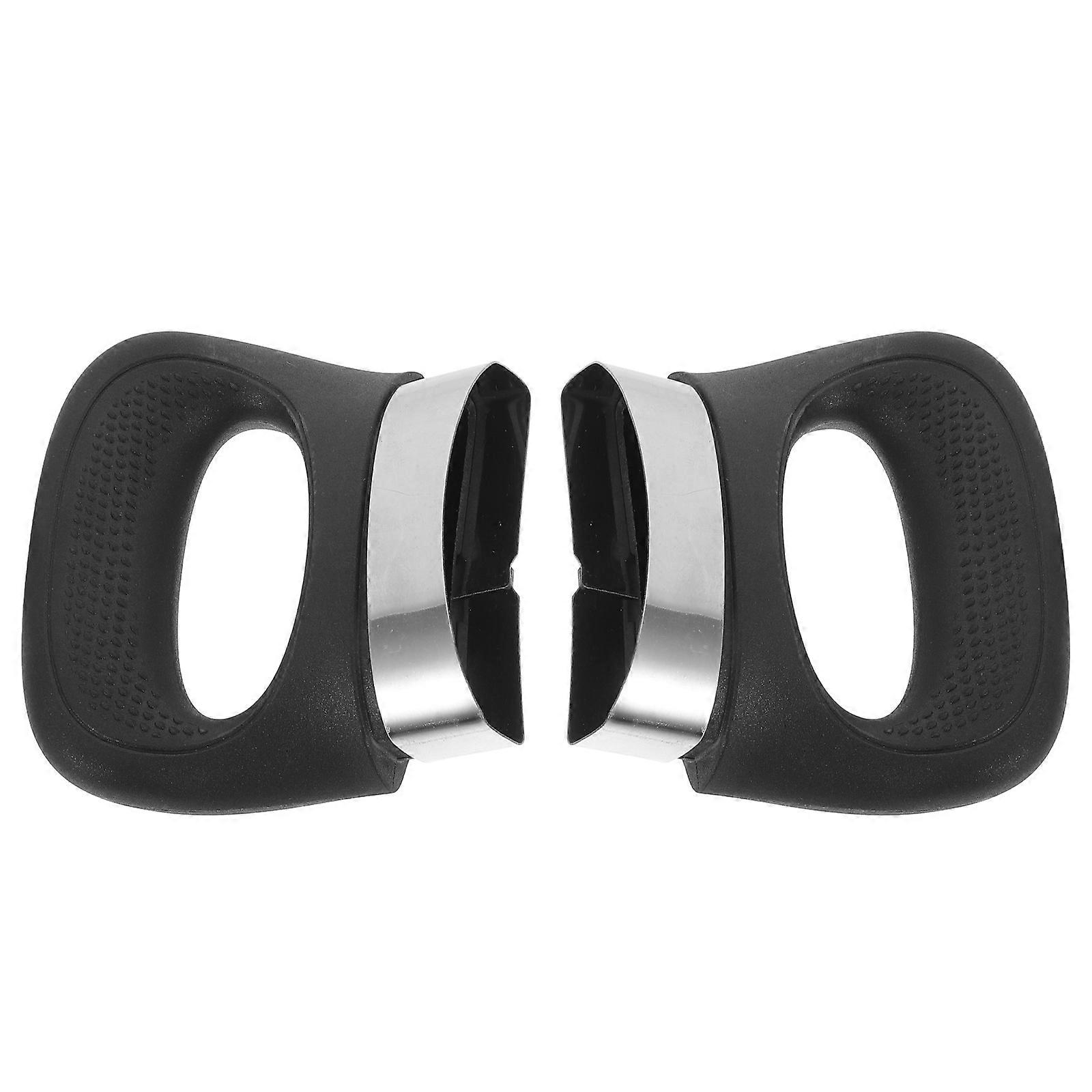 Detachable Handle For Pots And Pans Suitable For Kitchen Use Black Color Heat-Resistant 2Pcs