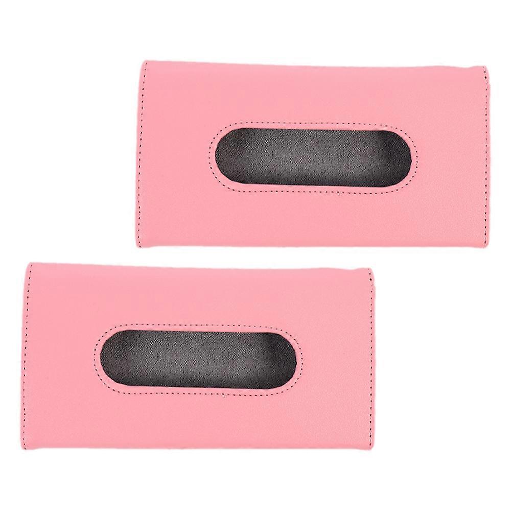 Sun Visor Tissue Holder Napkin Case Clip Automotive Accessory for Cars Trucks Boats RVs 2pcs