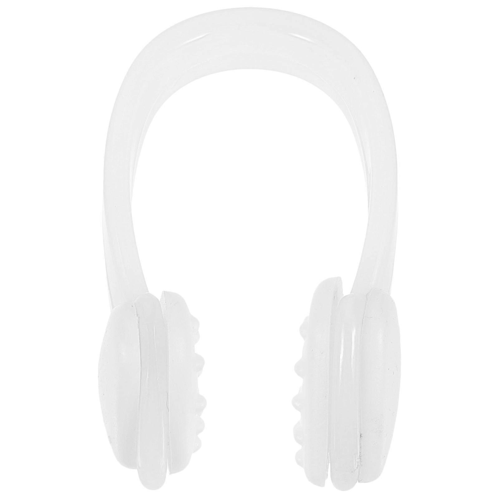 Silicone Swimming Nose Clip for Swimming Use Comfortable White