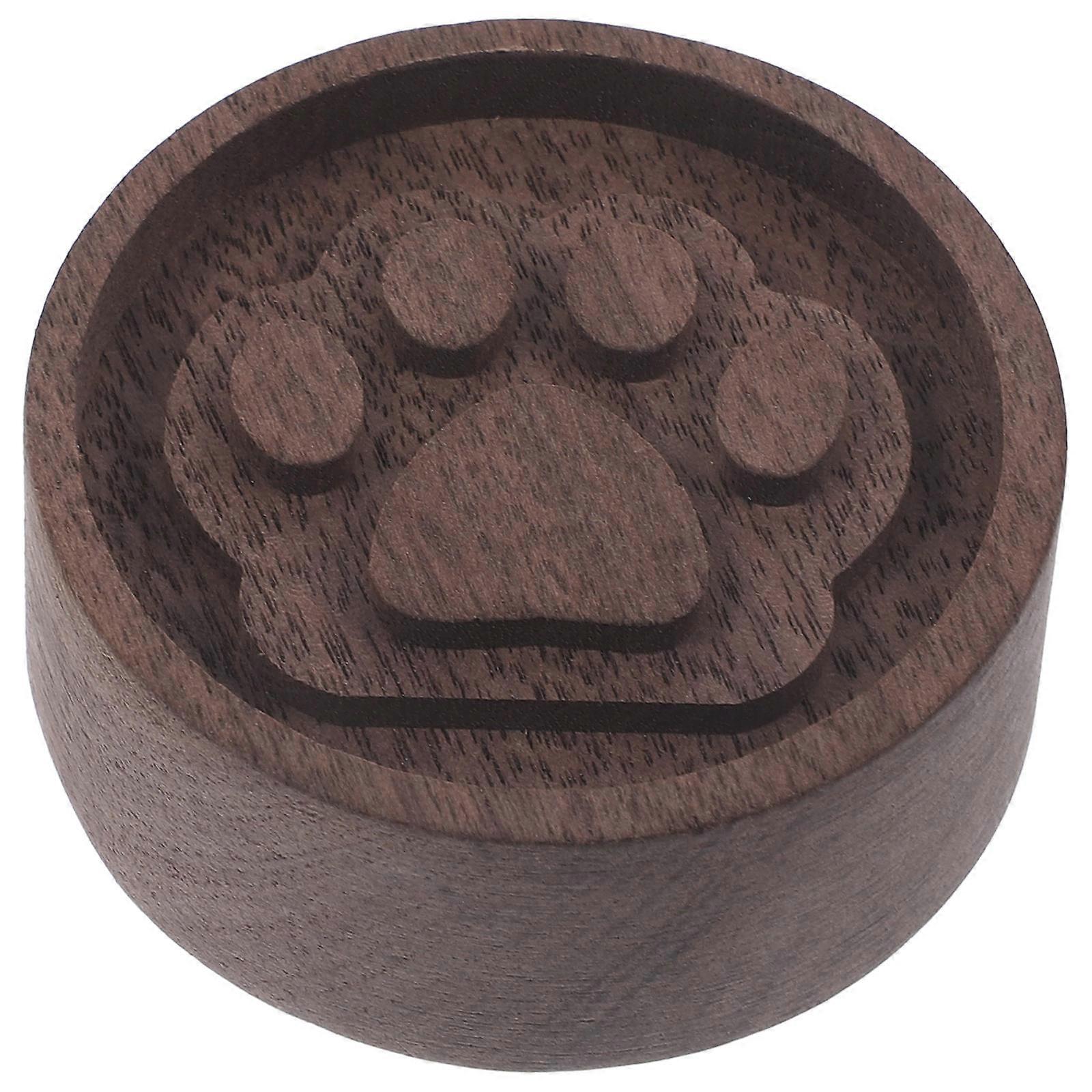 Round Wooden Essential Oil Diffuser Block Aromatherapy Scent Release Air Freshener for Home & Car, Natural Walnut Wood Design, Decorative &