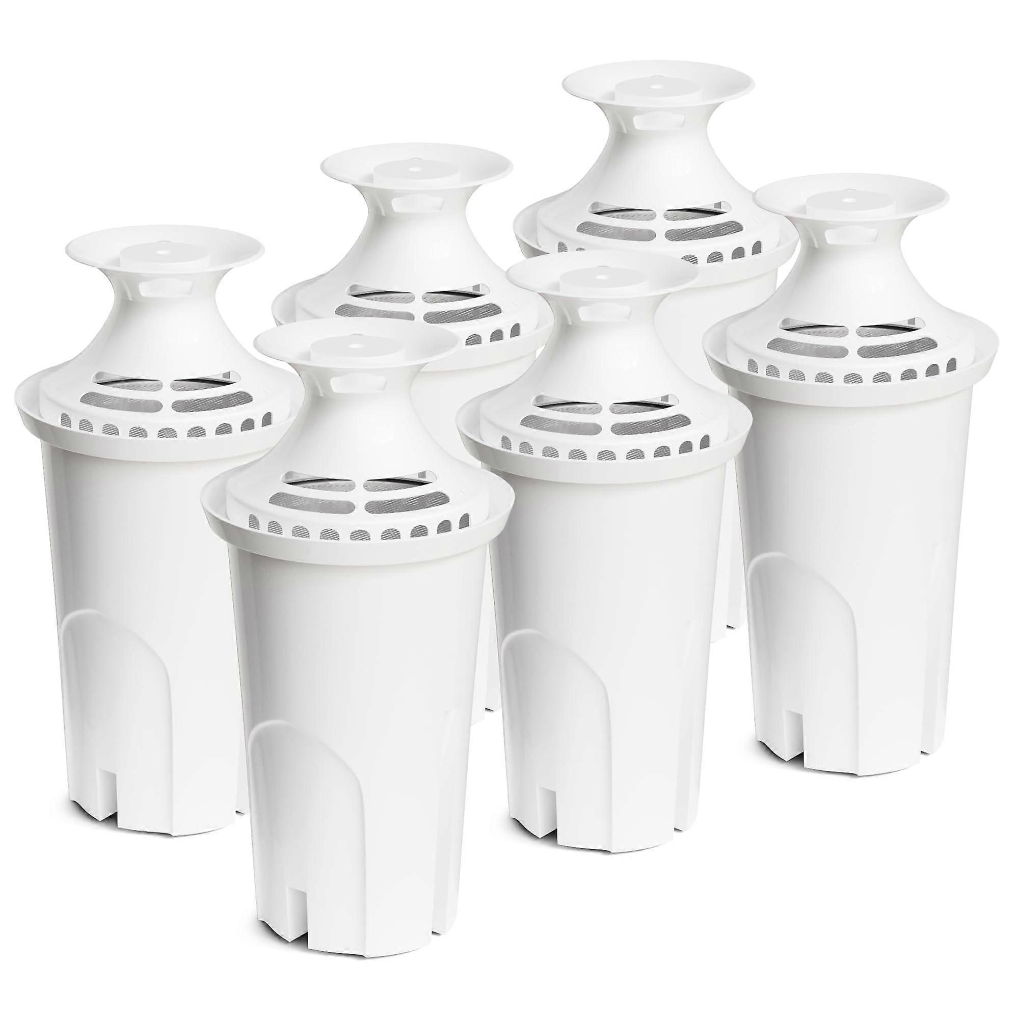 Packung mit 6 Wasserfilterpatronen für Brita Kannen, Classic 35557, BPA