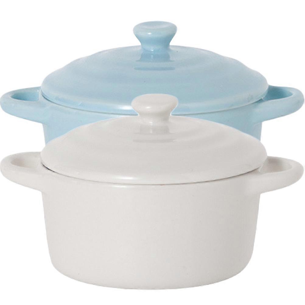 Adorable Ceramic Bowl for Kitchen Use with Assorted Colors and Materials 2Pcs Small Food Bowls