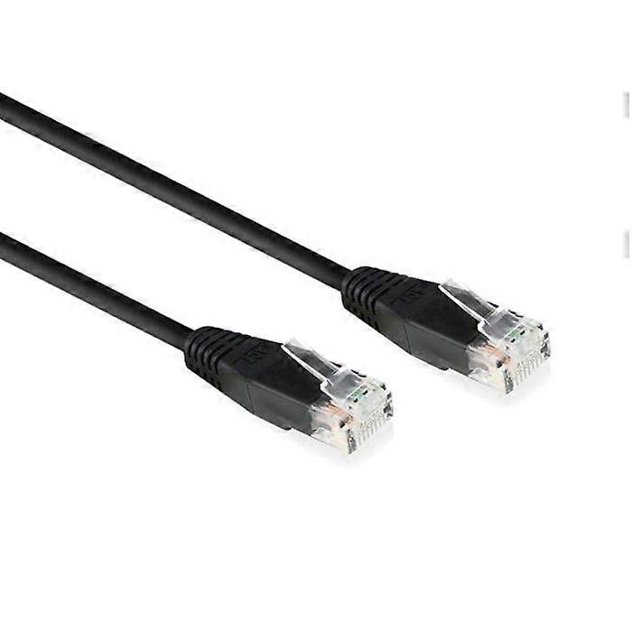 ACT CAT6 U/UTP netwerkkabel, koper, 5m, zwart
