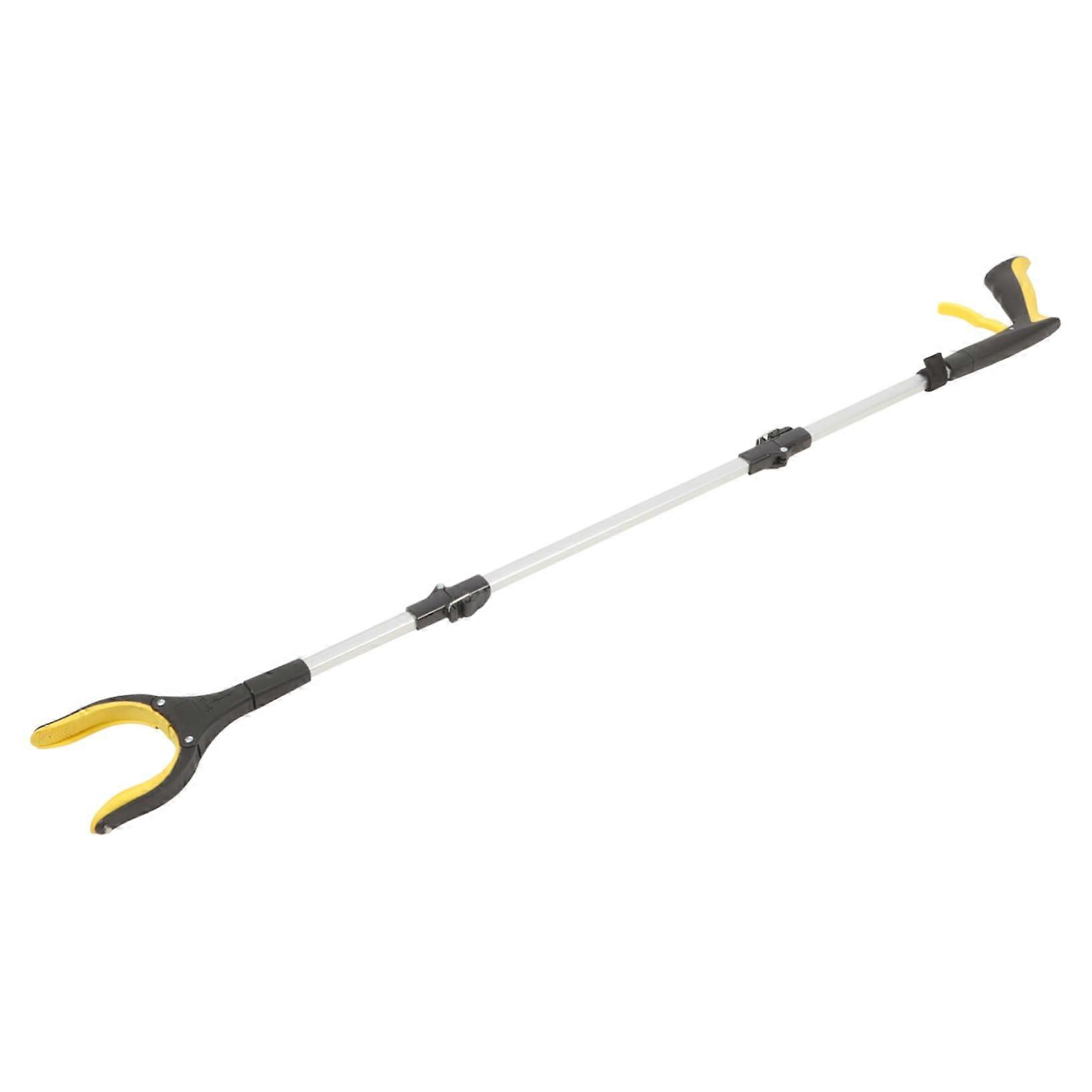 Foldable trash grabber, quality grabber arm for picking up litter, suitable for seniors and gardening, easy to store and use.