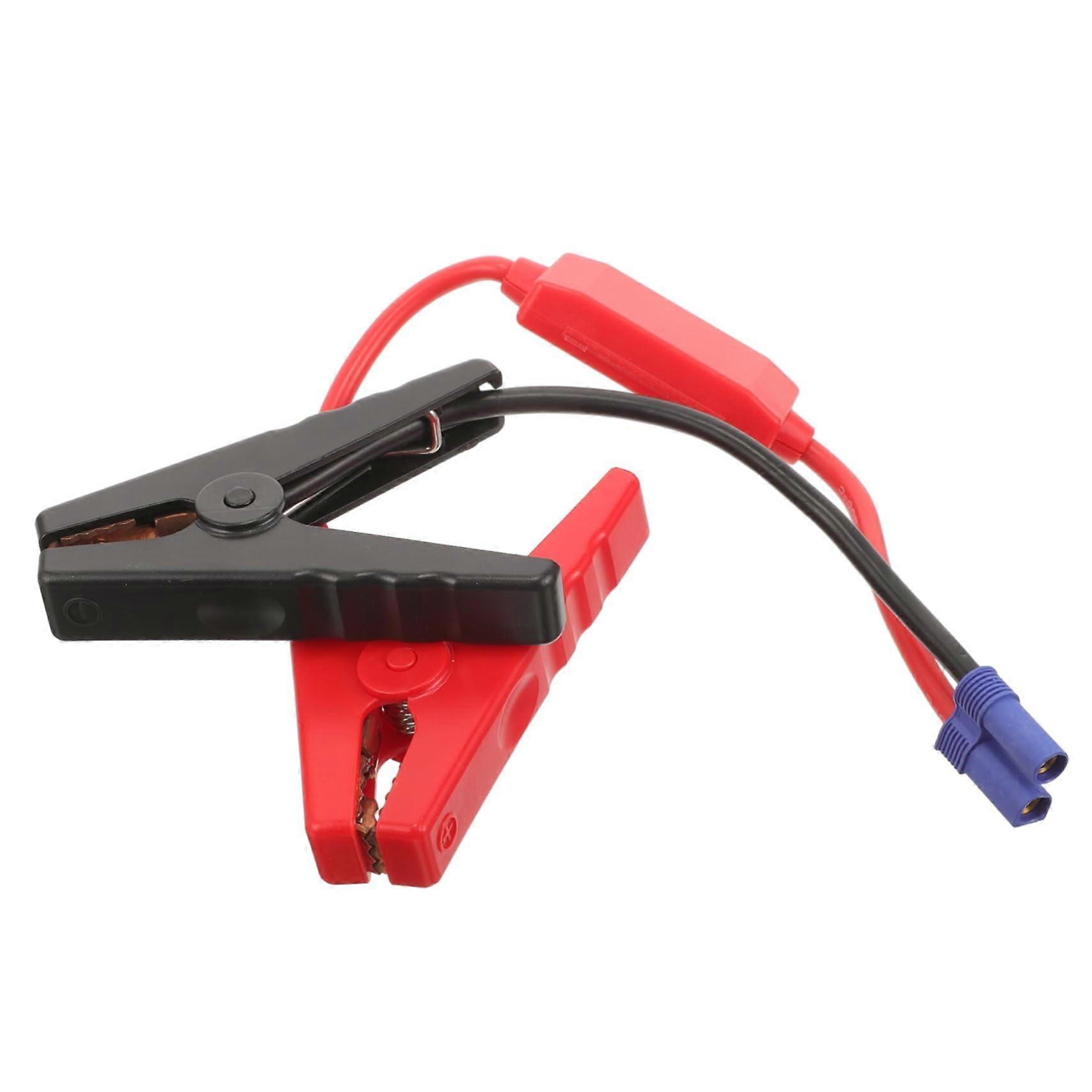 Emergency Clamp Jump Starter – Portable Car Jumper Cables 600A Heavy Duty Booster Cable for 12V Vehicles, Plastic, Easy Use