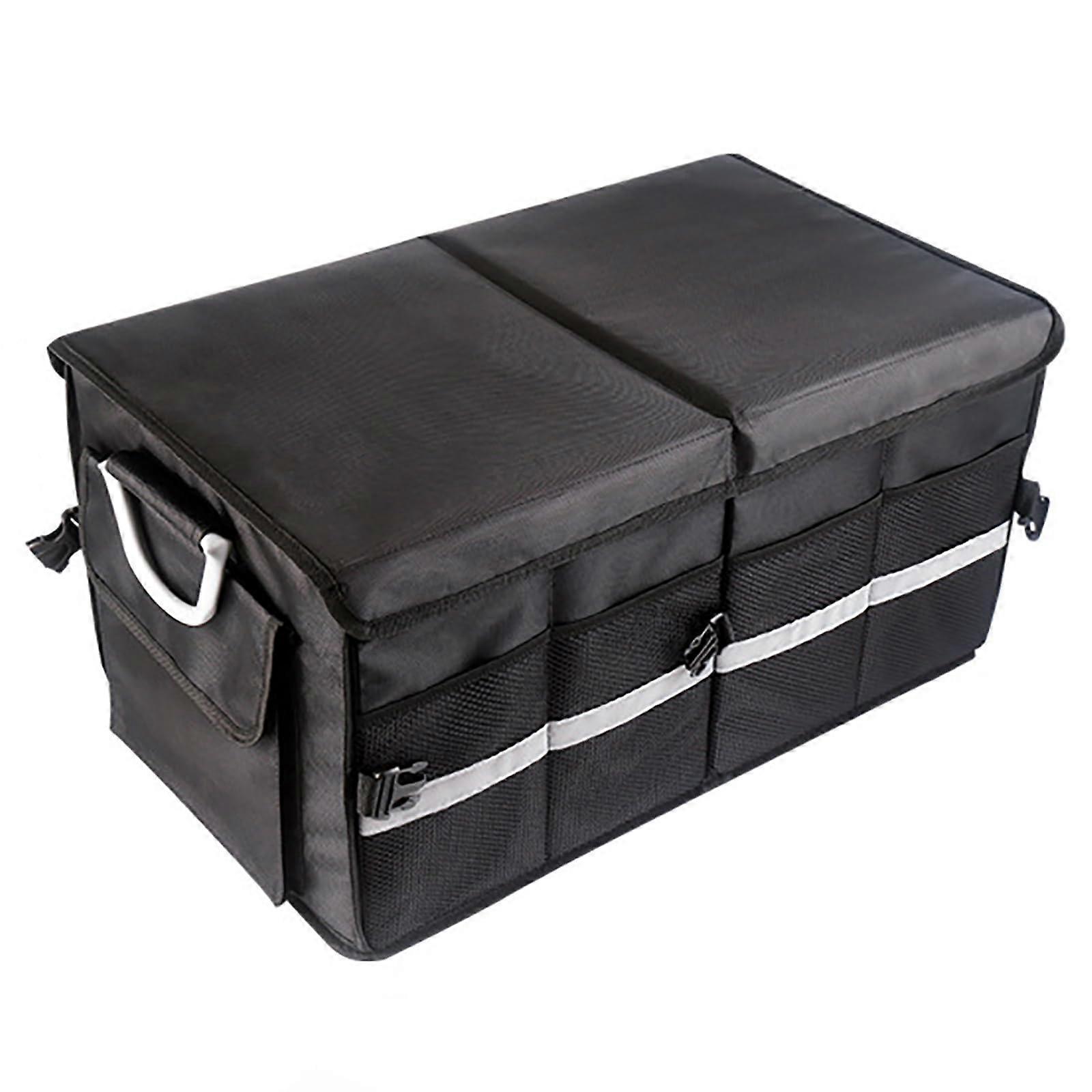 Car Boot Organiser Jeep Wrangler 2011-2015 4-Door Right Speaker Waterproof Multifunctional Boot Bag L-Black
