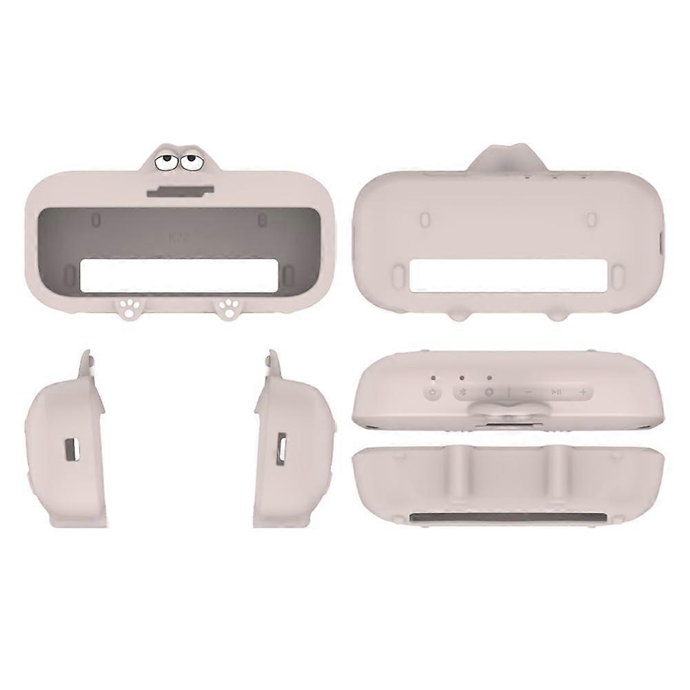 Silicone Case Cover For Bose SoundLink Flex (2nd Gen) Bluetooth Speaker Pink Rose