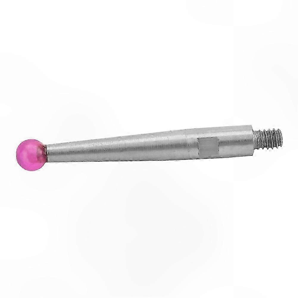 Ruby Ball Contact Points for Dial Test Indicators, 2mm Diameter, 16mm Length, M1.4 Thread Size