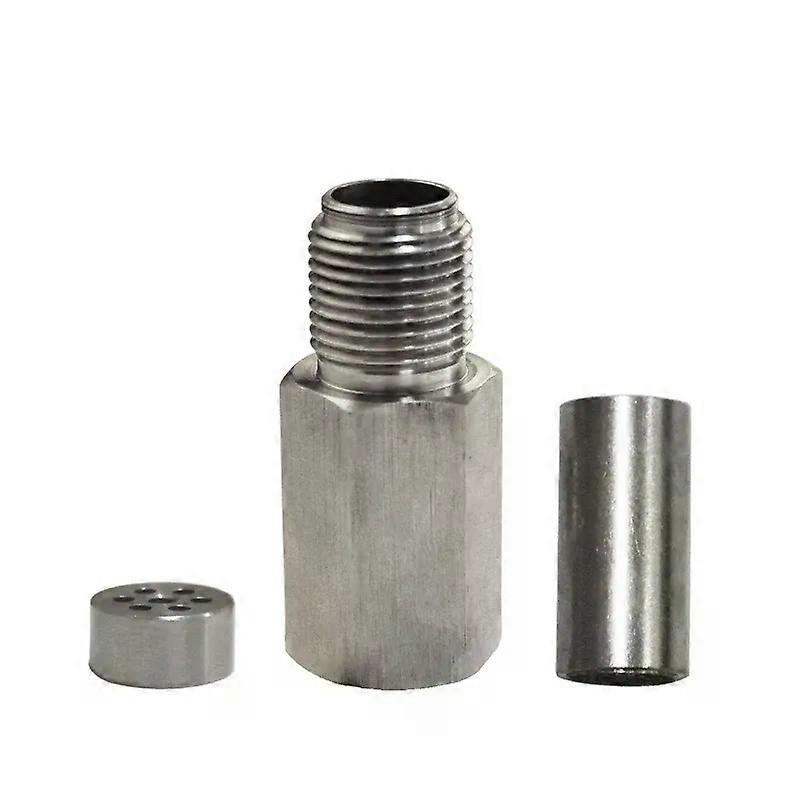 Car Universal O2 Oxygen Sensor Spacer Engine Light AdapterBung Catalytic Converter Fix Iron Nickel Plating oxygen sensor