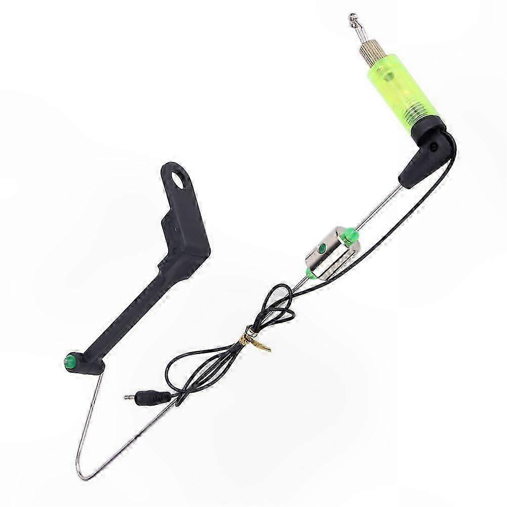 LED Illuminated Bite Alarm Swinger Hanger for Carp Fishing - Durable Accessory Tool