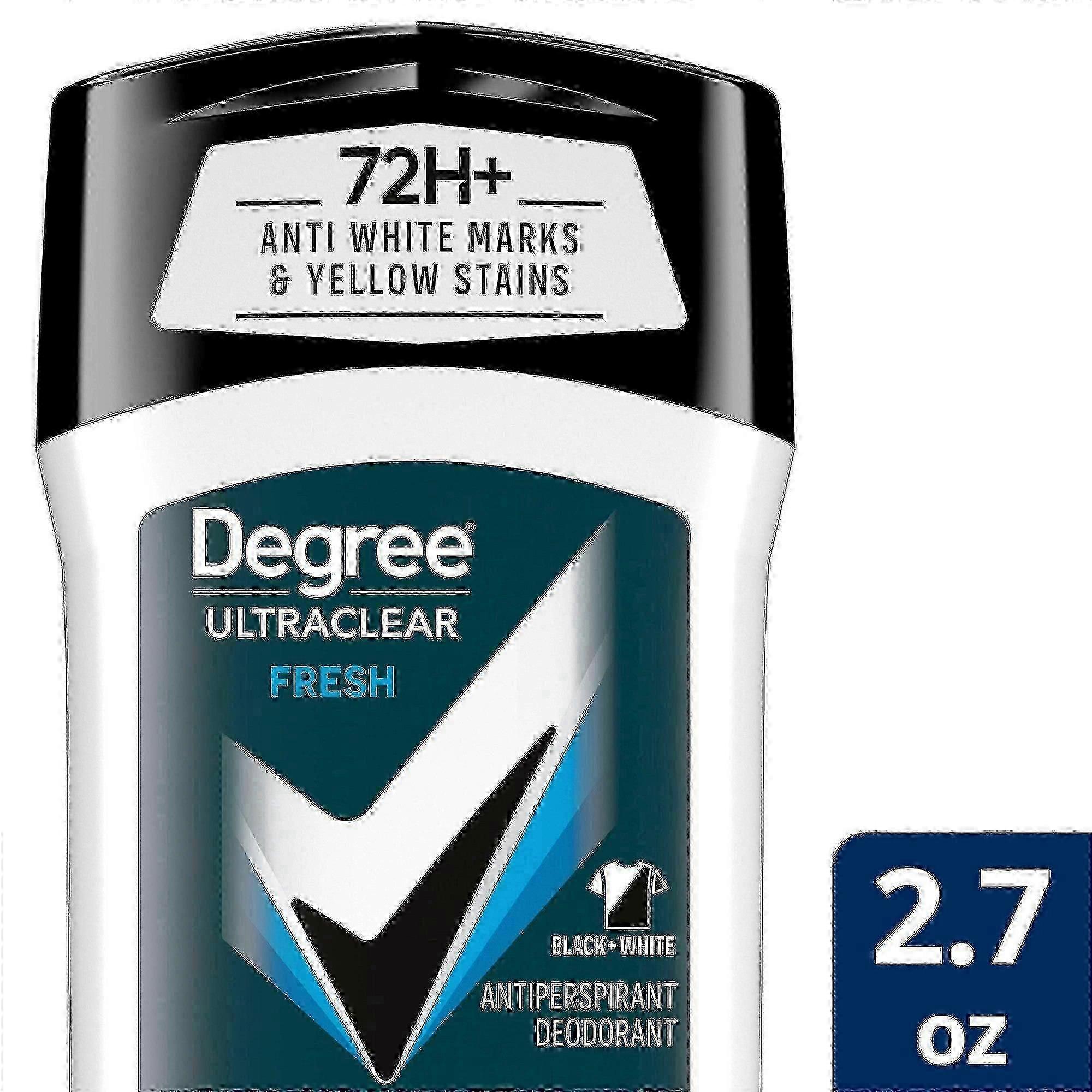 Degree Ultraclear Black+white Antiperspirant Deodorant, Fresh, 2.6 Oz