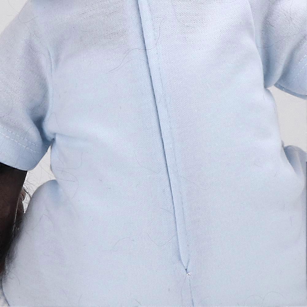 40cm Singe Bleu Orang-outan Simulation Bébé Poupée Jouet Réaliste