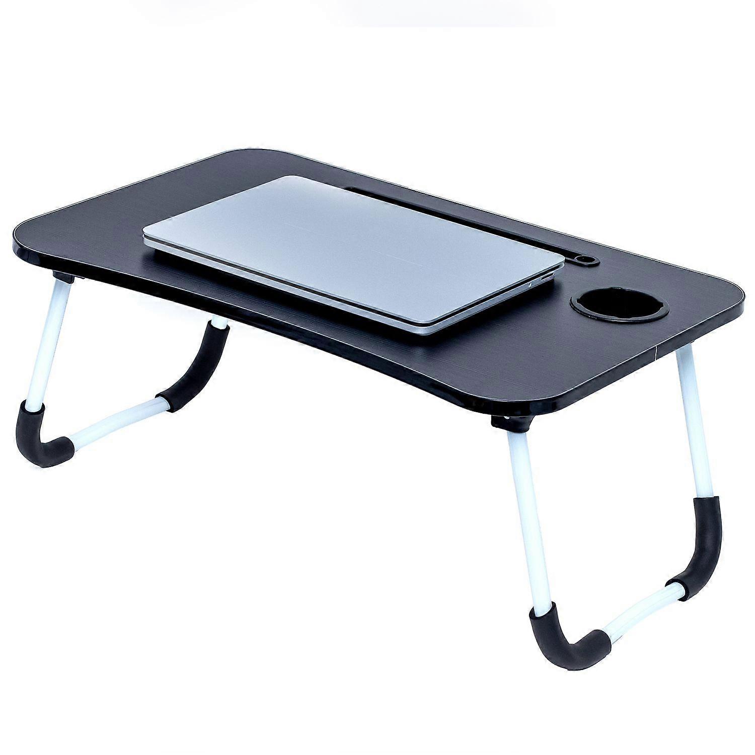 Laptop table reading table breakfast board book tray fold-out 60 x 40 x 28 cm