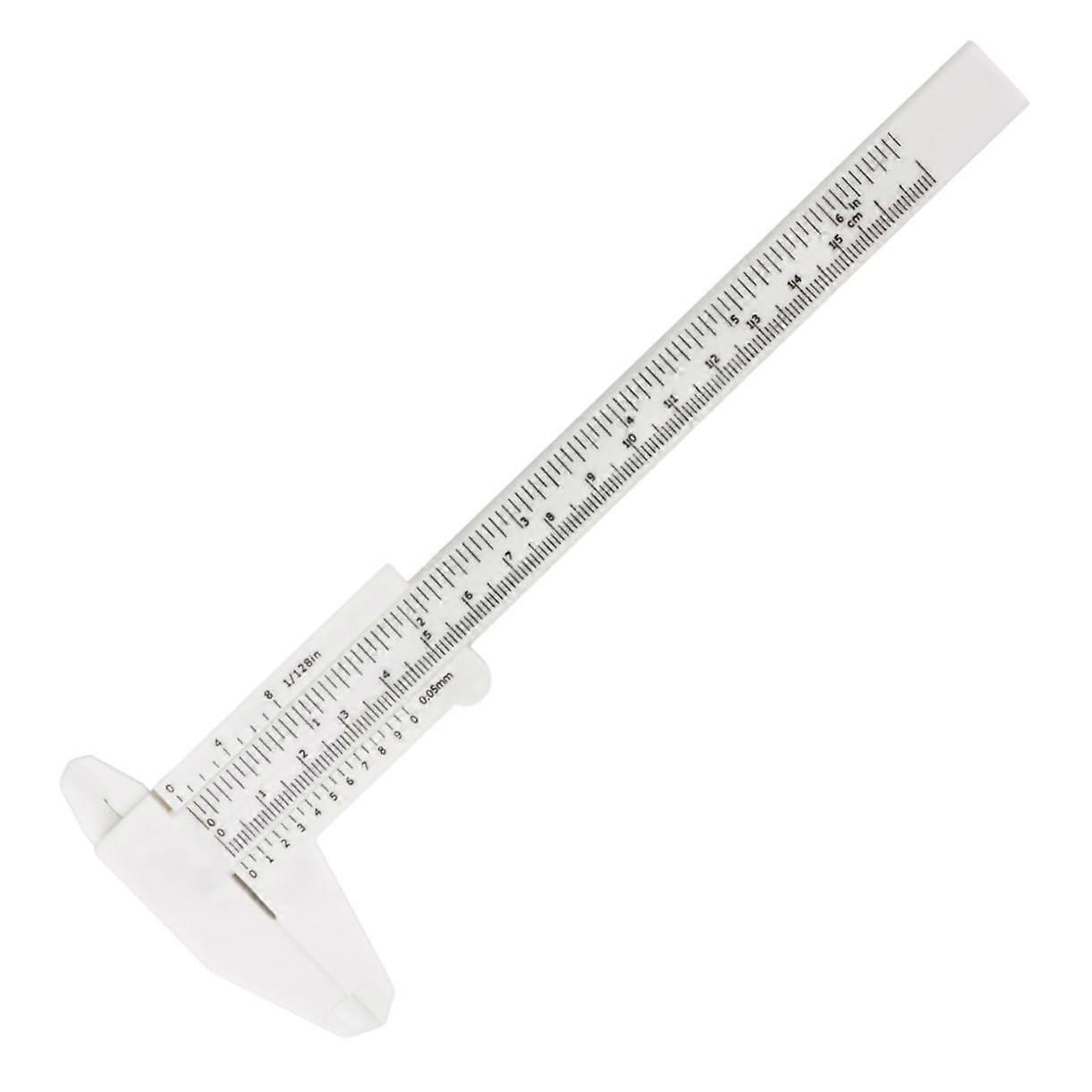 150mm Mini Caliper Portable Plastic Measuring Tool for Precise Gauging and Measurement for Crafts and DIY Projects