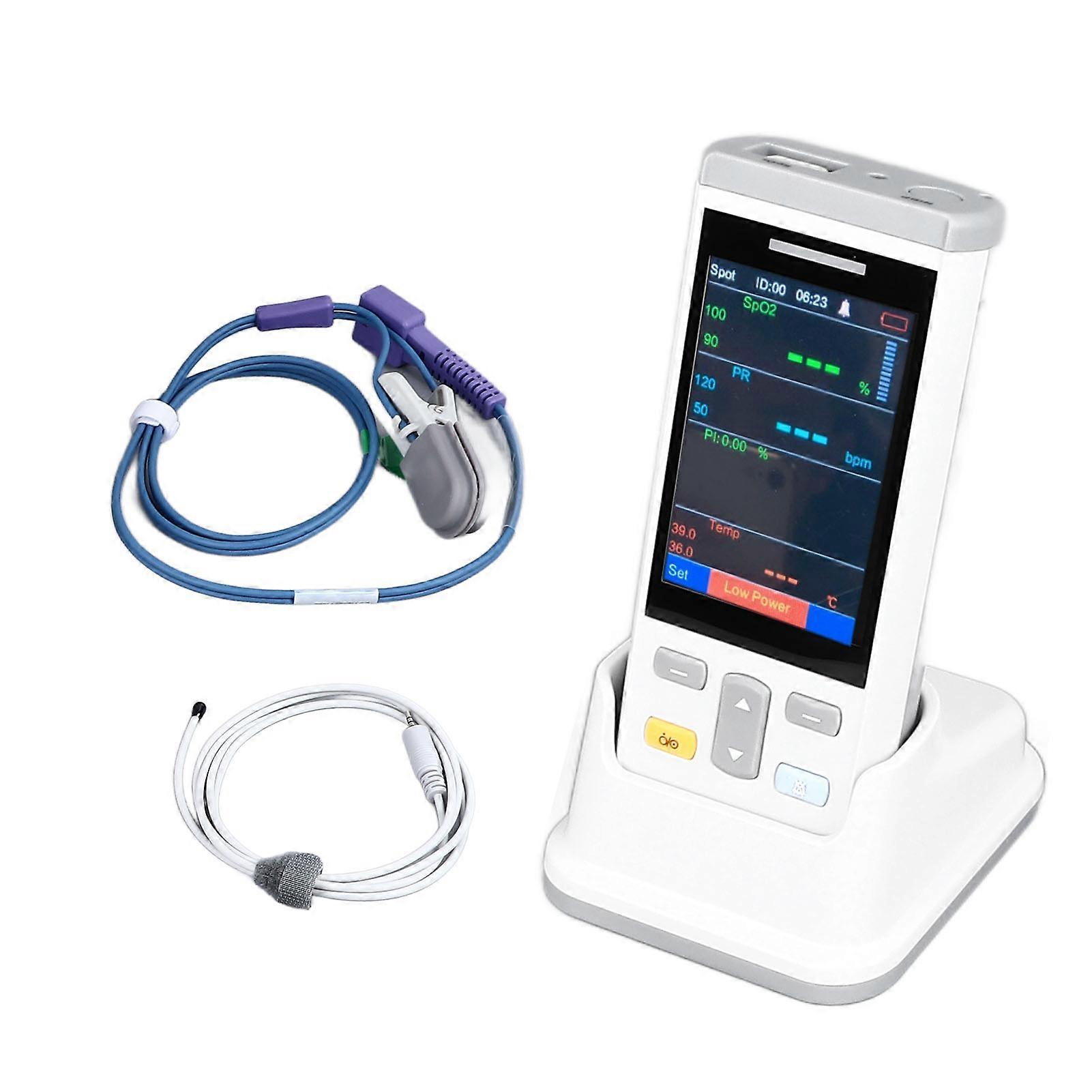 Veterinary Pulse Oximeter Portable SPO2 Monitor for Dog Cat 18650 1800mAh