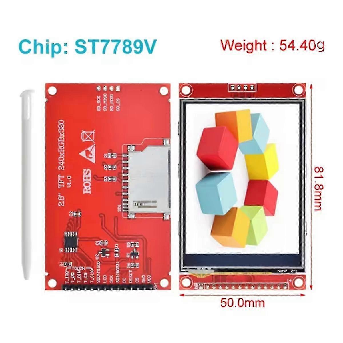 240x320 2.8inch SPI TFT LCD Touch Panel Serial Port Module B