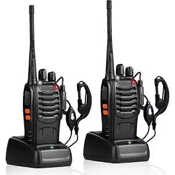Walkie-talkie, BF-888S, long-distance programmable with flashlight