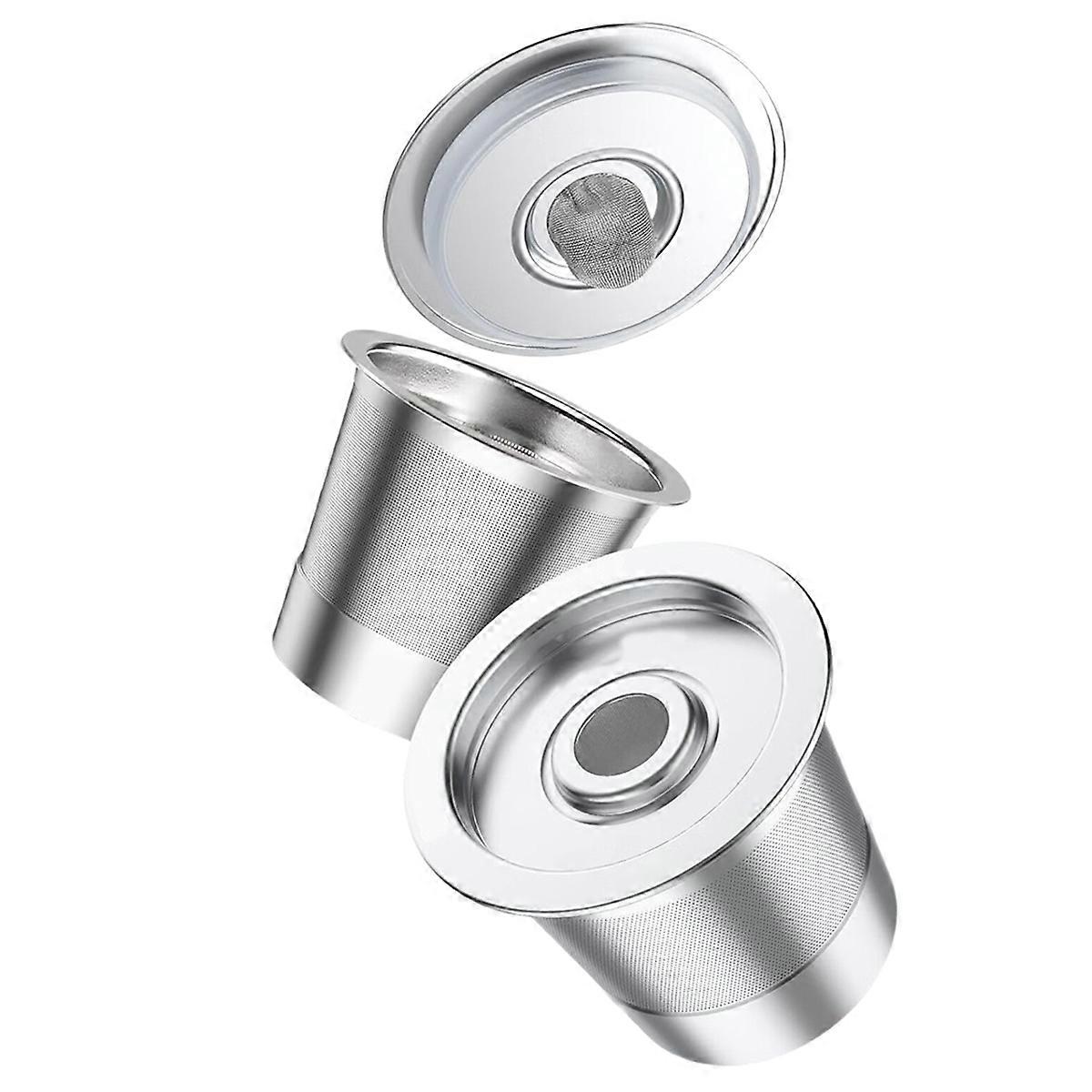 Recycling Coffee Capsule Coffee Machine / Coffee Maker Stainless Steel Single Hole with Filter Screen Coffee Capsule Cup