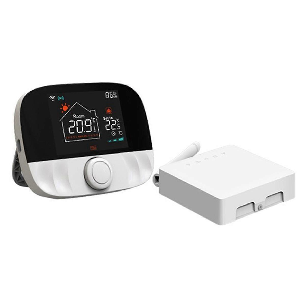 Boiler Heating Thermostat Smart Wireless Remote Temperature Battery Controller Socket Receiver Home