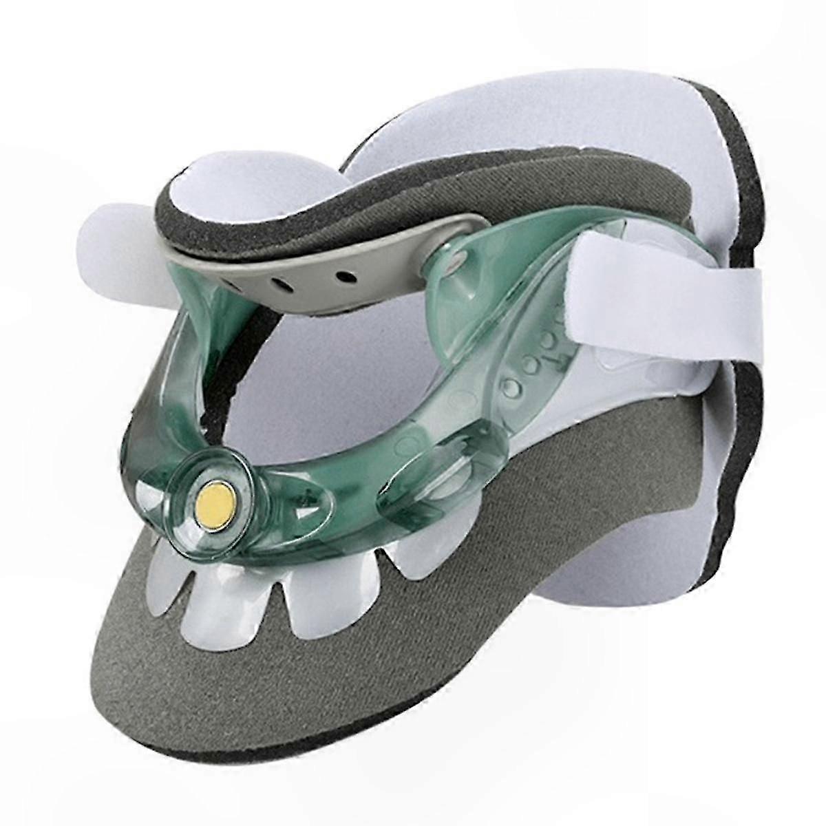 Neck Support Brace Cervical Collar for Spine Alignment and Posture Correction with Traction Feature for Neck Pain Relief