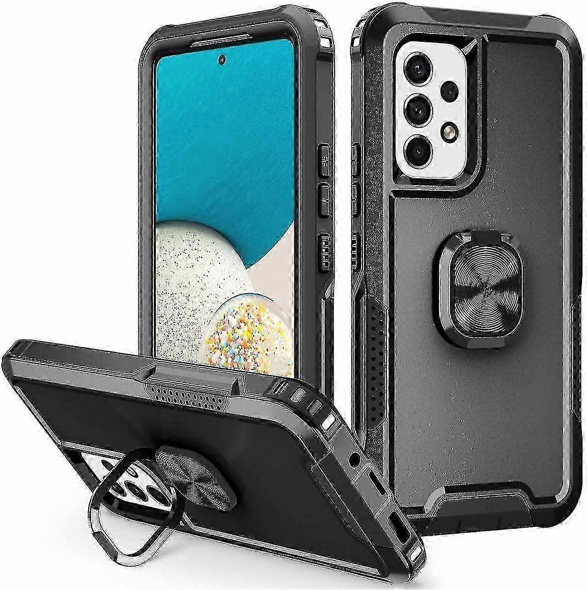 Rugged Full Body Protective Case with 360° Kickstand for  Galaxy A53/A73/A33