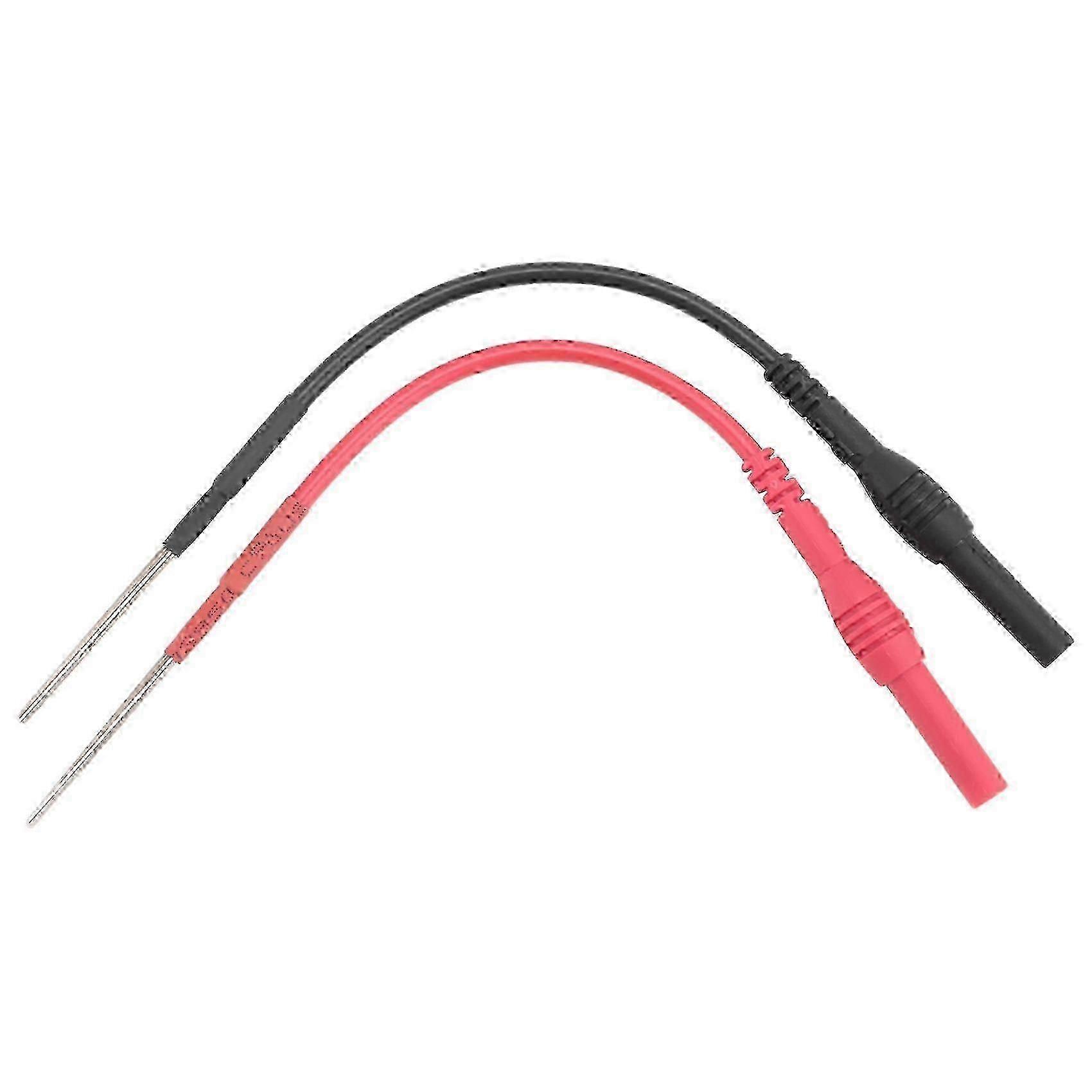 2025 2 PCS Flexible Spoon Back Probes, Back Probe Pins Automotive Compatible with 4mm Banana Plug Test Leads