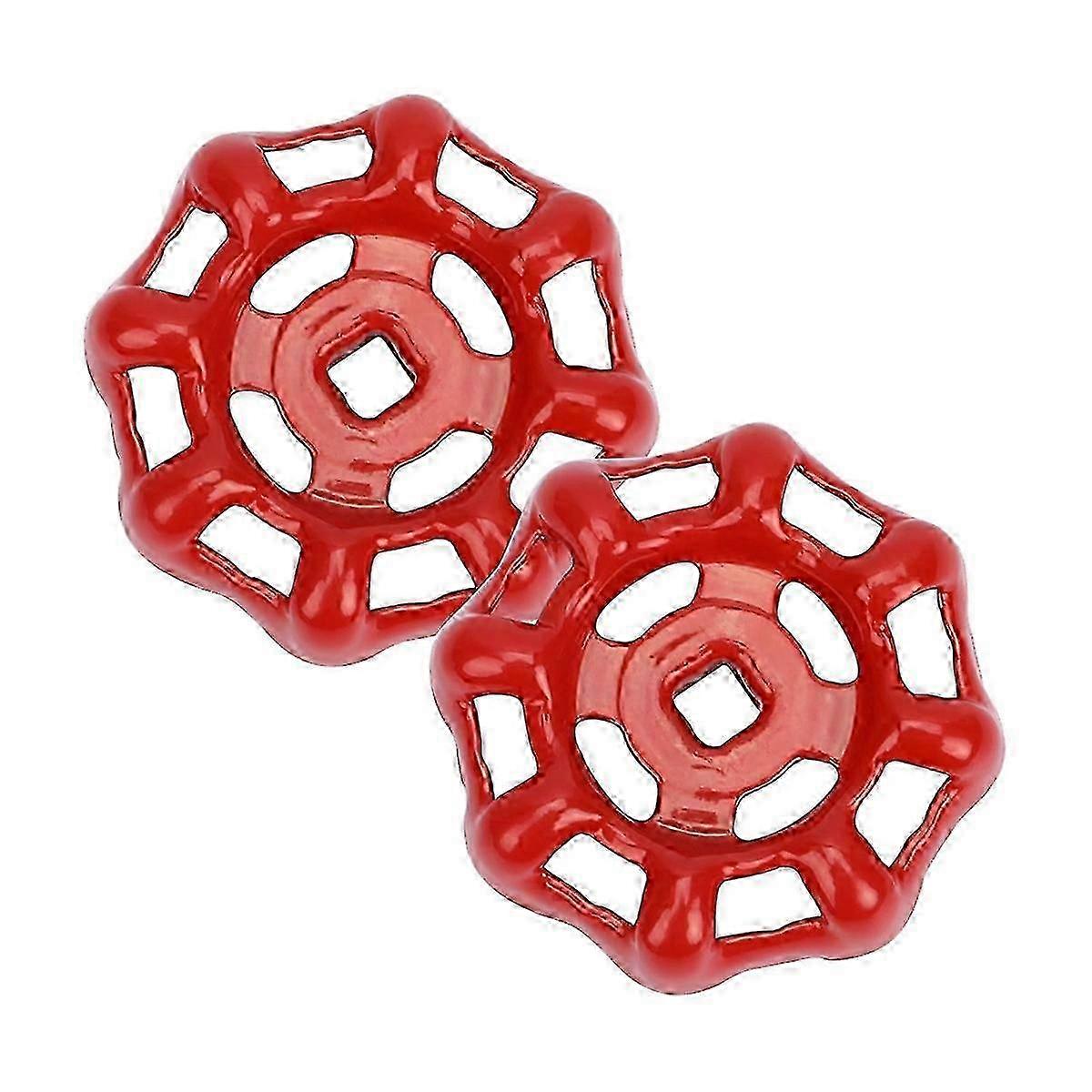 2025 2 Pack Outside Faucet Handles Replacement Faucet Wheel Handle Stem Hole Hose Bib Handle Cast Iron Wa