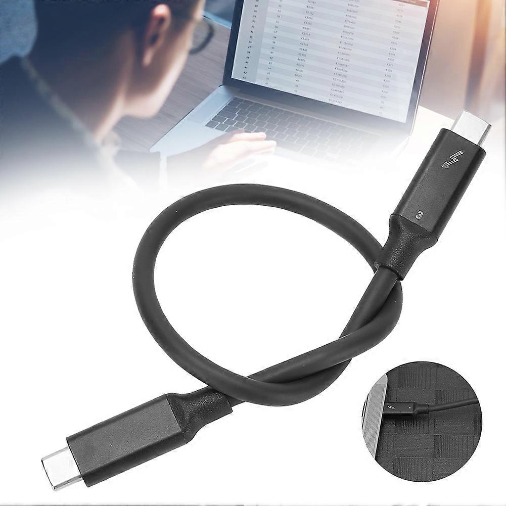 40Gbps USB Type-C Data Cable 0.3m 100W Copper High-Speed