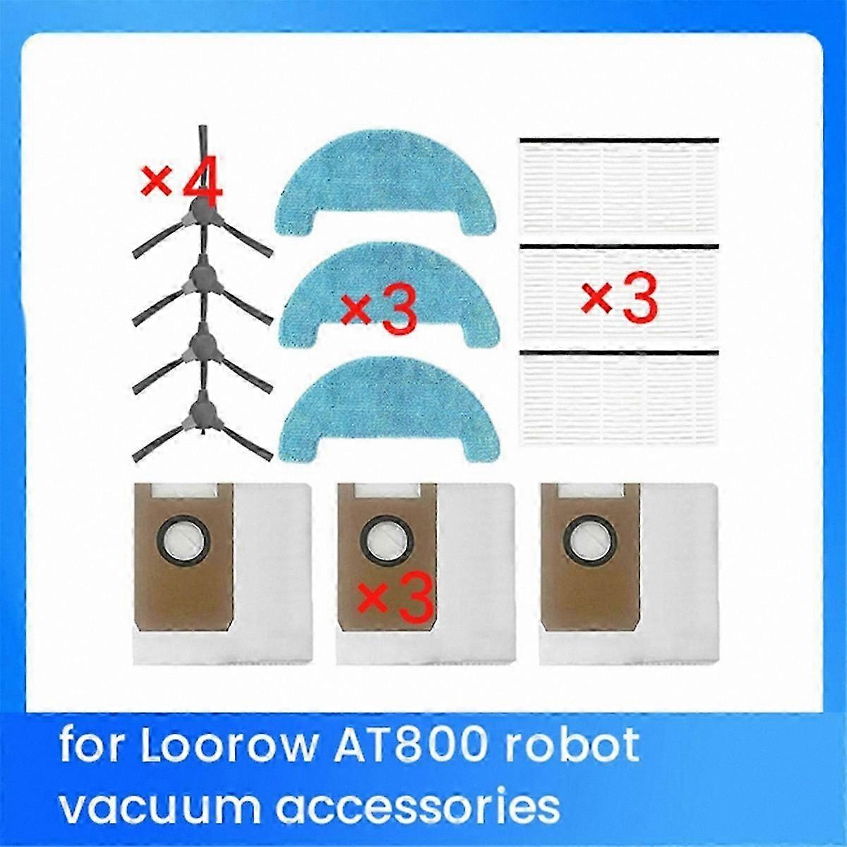 13-Piece Durable Replacement Kit for Floor Cleaning Sweeper AT800