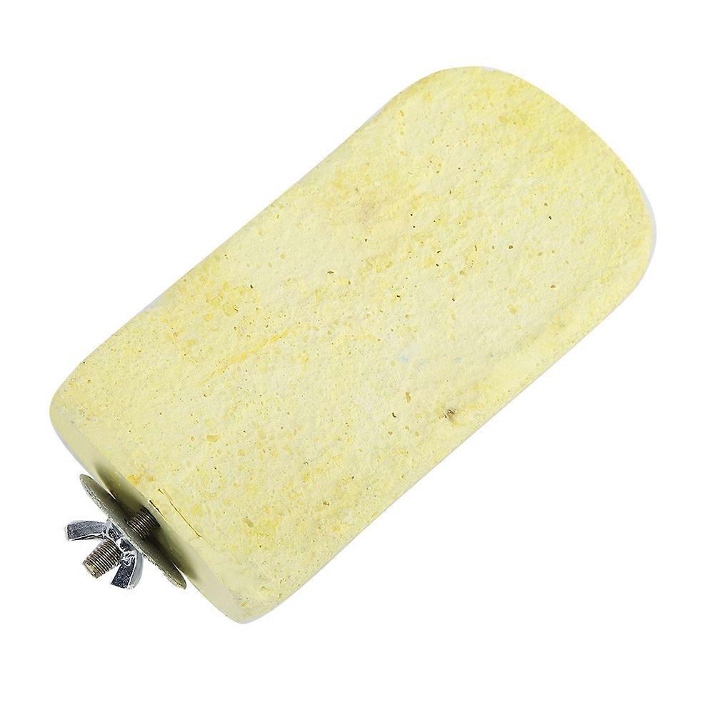 Totoro Écureuil Hamster Plateforme debout Perroquet Pierre à aiguiser pour accessoires pour oiseaux