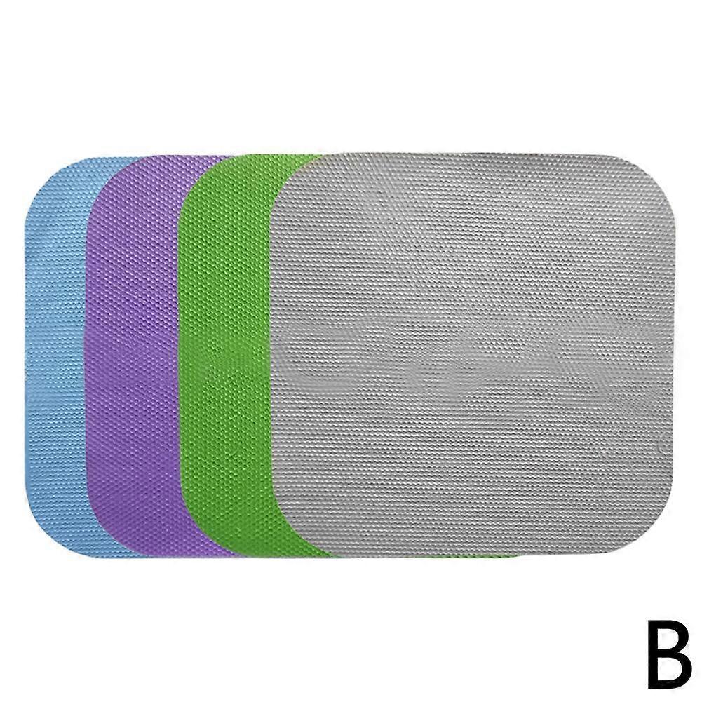 6-Piece Rubber Bottle Opener Mats Non-Slip Grip for Easy Jar and Cap Opening Kitchen Essential Tool