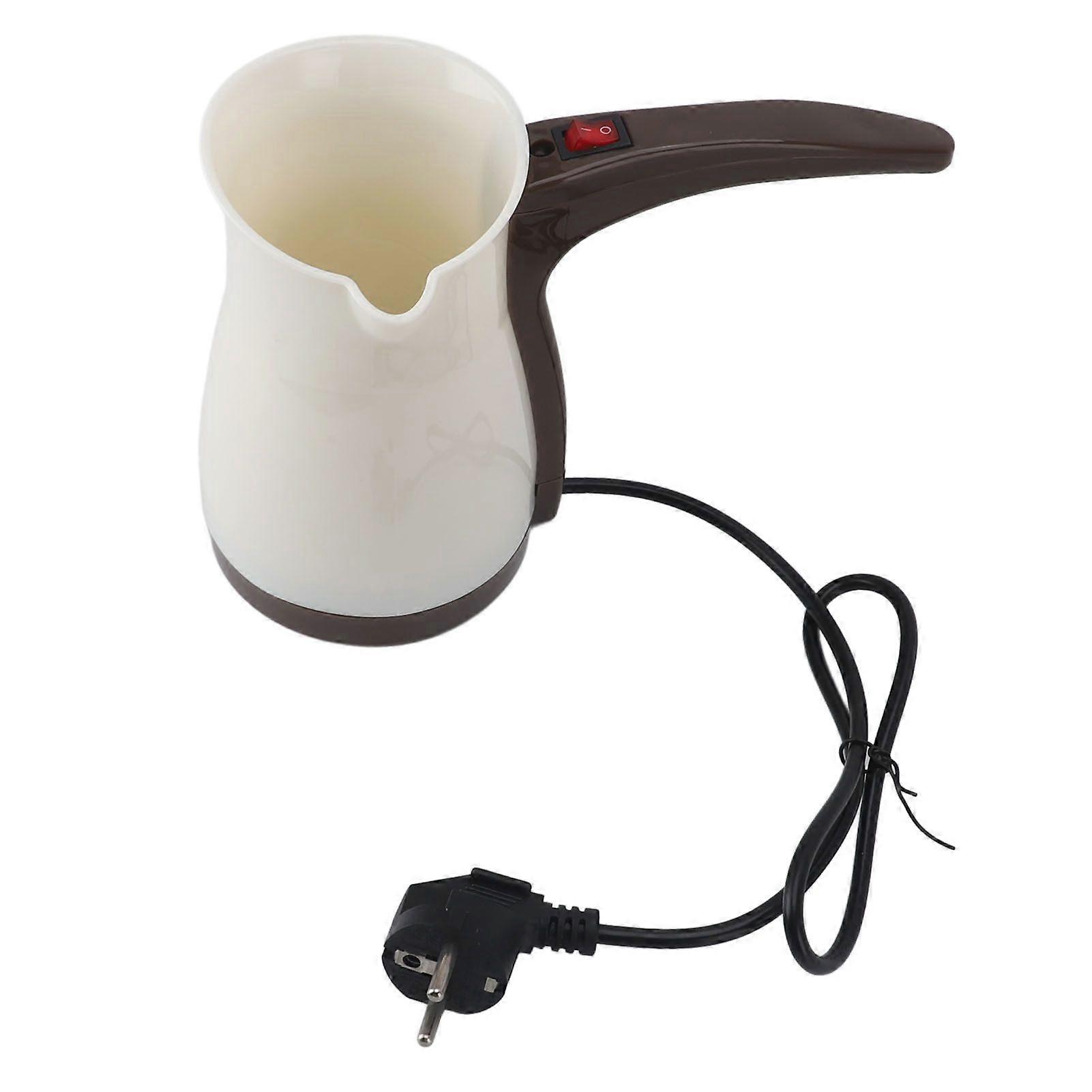 500ml Electric Coffee Pot with Handle Stainless Steel Electric Coffee Making Hot Tea Kettle