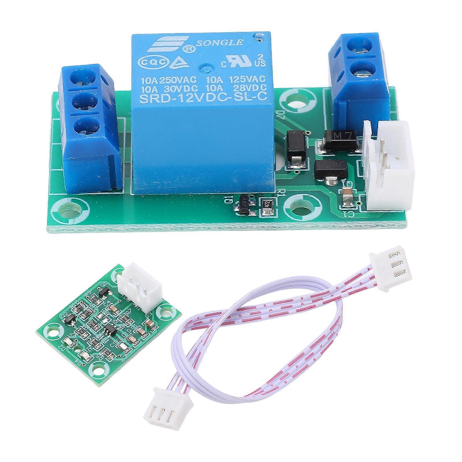 1 Way Capacitive Touch Switch Module Low Power Consumption Capacitive Touch Button Module with Self-Locking 12V