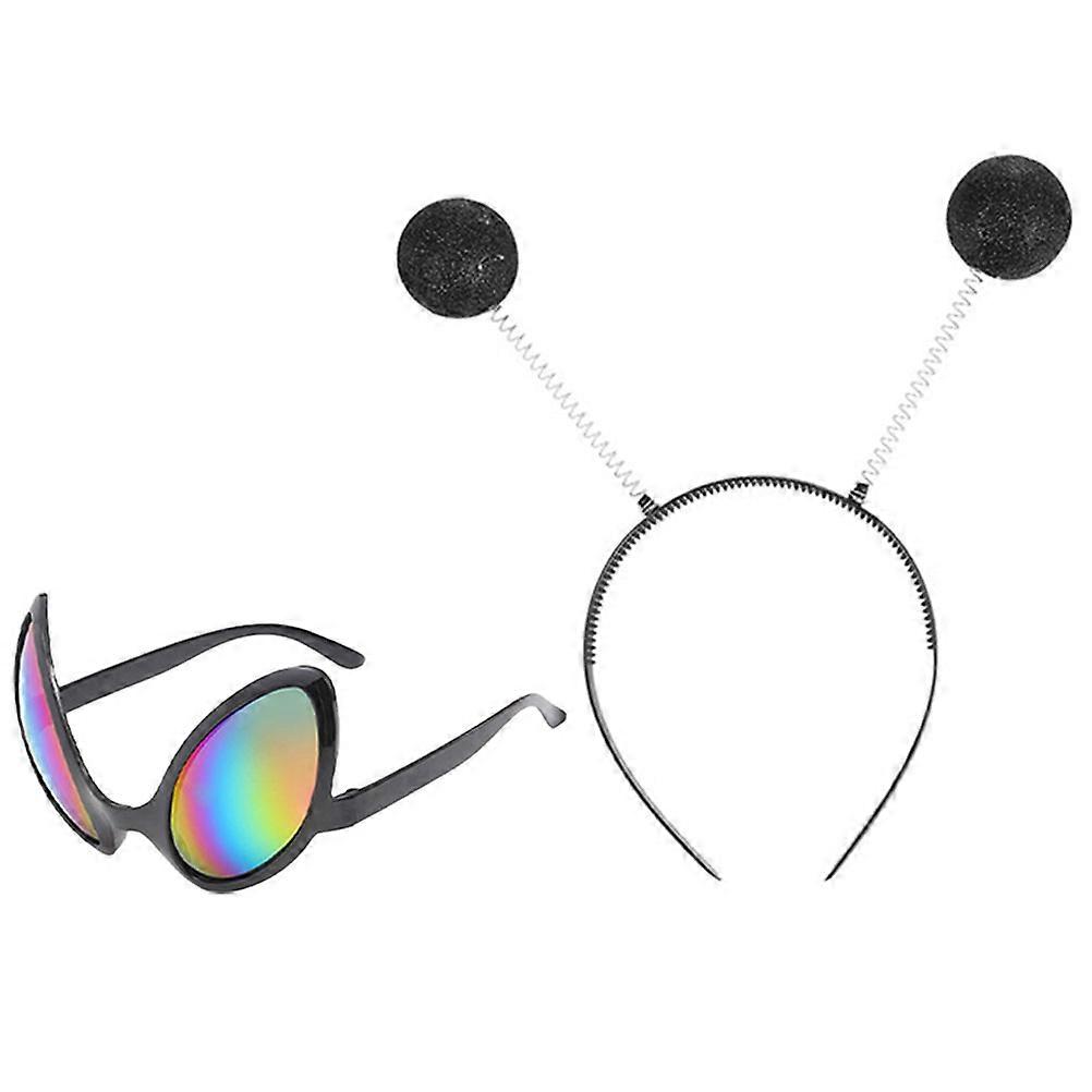 Cosplay Party Headbands with Creative Glasses for 3Sets Halloween