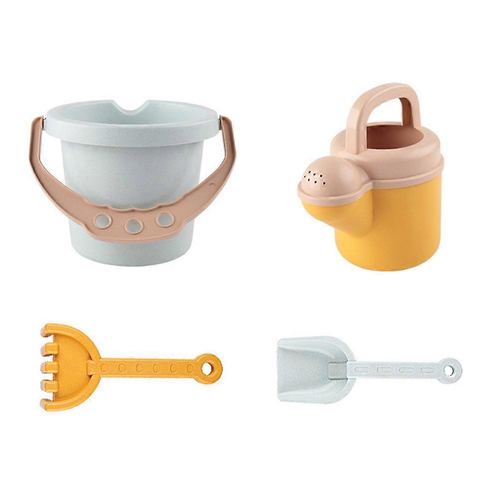 Summer Beach Toy Set 1 Set of Kids Outdoor Beach Toys with Colorful Bucket for Sand Play and Imagination Development